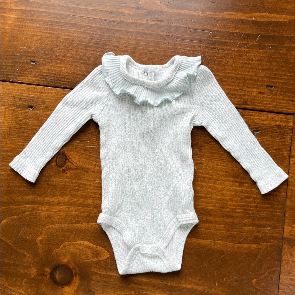 Rachel Zoe Ribbed Infant Girl One Piece 6-9month